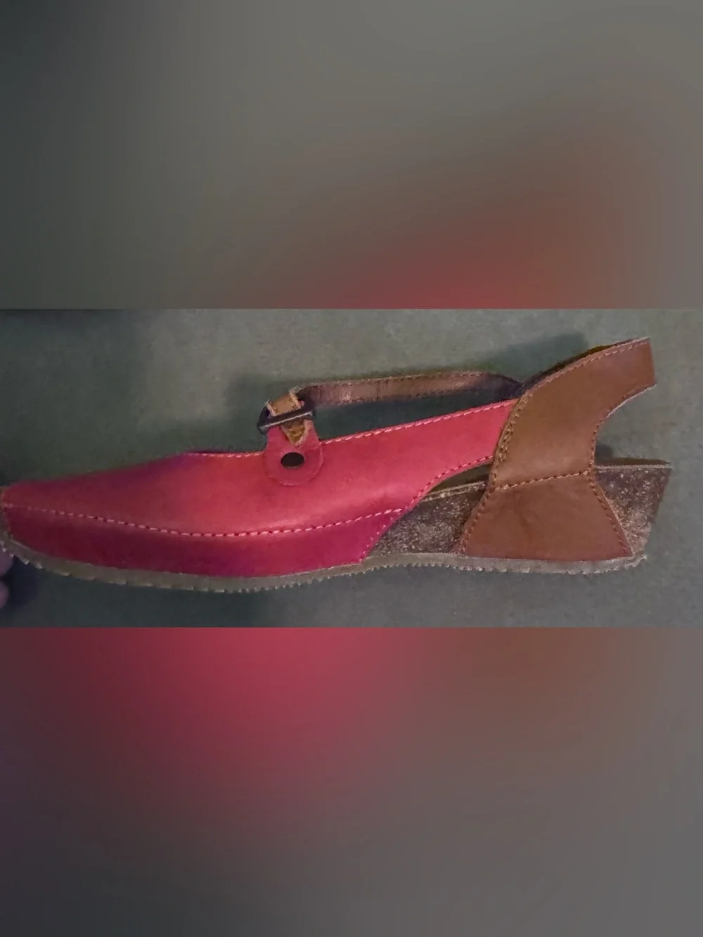 Sergio Tomani red leather